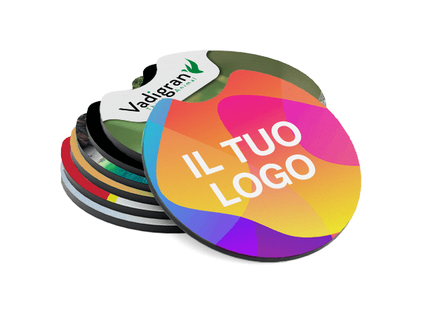 CarCoaster - Sottobicchieri promozionali personalizzati con logo